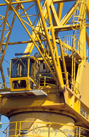 Work crane offshore