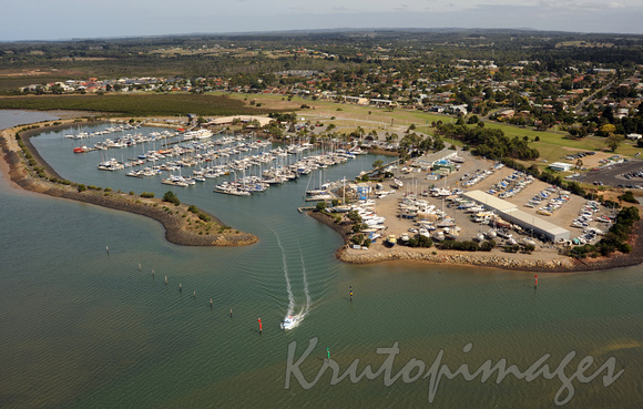 Hastings harbour & Yatch Club aerial 2010