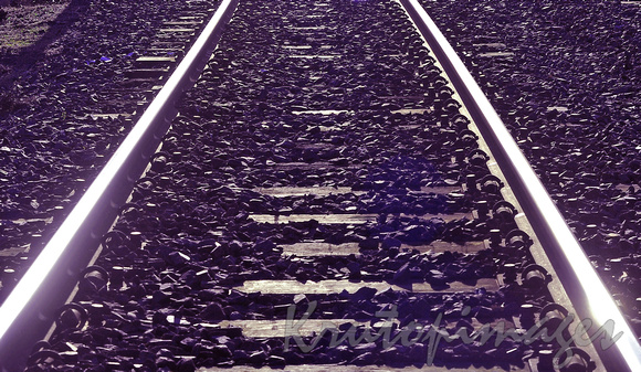 railway tracks effect