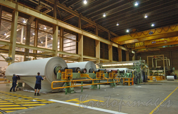 Paper production industry