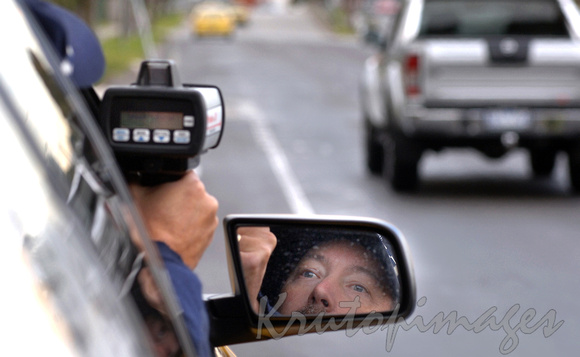 Speed camera re traffic control in Melbourne