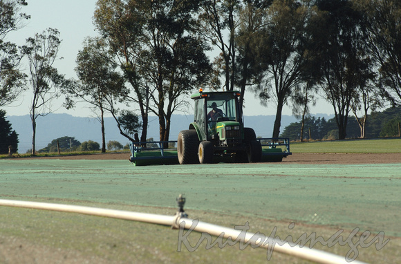 Turf preparation South east Victoria