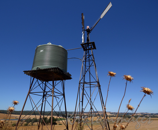 water storage tanks on Australian farms  & industry