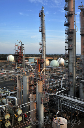 Qenos refinery high view