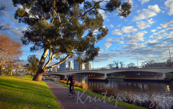Melbourne's Yarra River