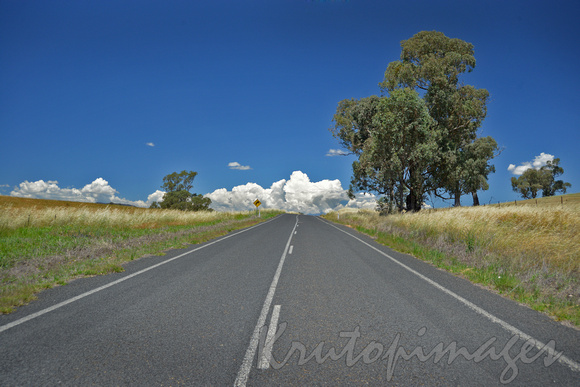 New South Wales open road