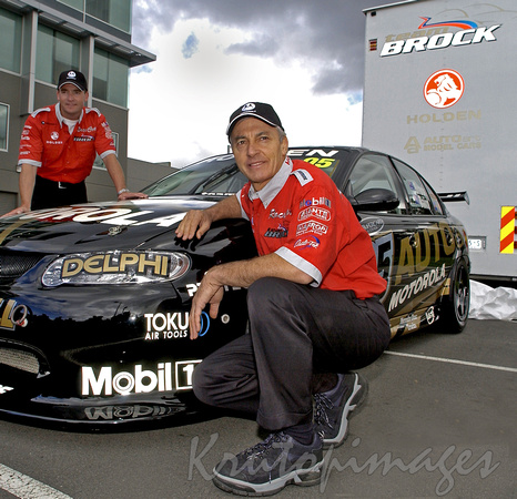 Brock-Baird with their Mobil 1 car