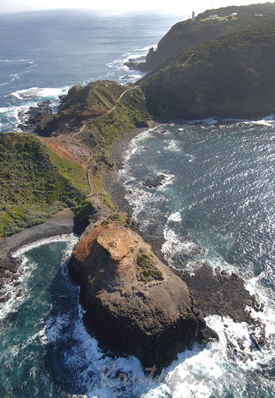 Cape Schanck Lighthouse-aerial...at the southern most tip of the Mornington Peninsula-1