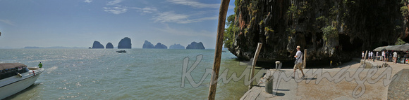 Phang Nga Island Thailand metres from the unique James Bond Island2