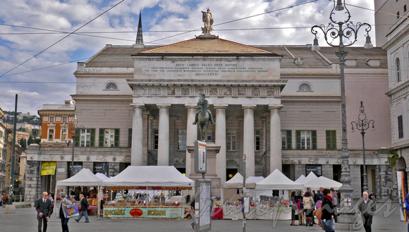 Genoa-the Carlo Felice Theater is the principal opera house