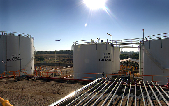 Jet Fuel storage facility near large airport-Victoria