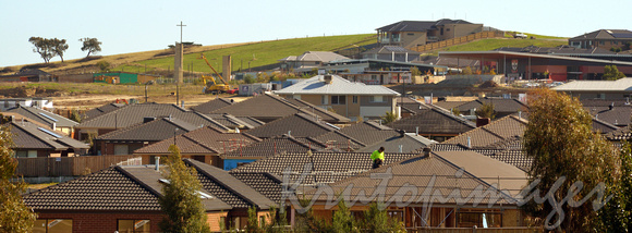 Construction of a new housing division Victoria