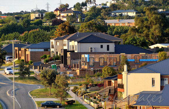 building on every available block in south eastern suburbia