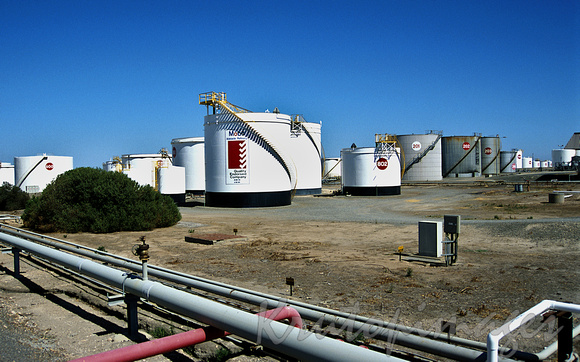 Tank Farm at Adelaide refinery