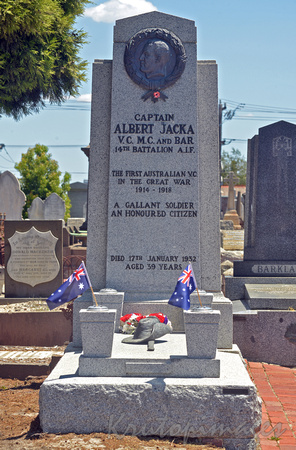 Captain Albert Jacka Victoria Cross recipient 6398