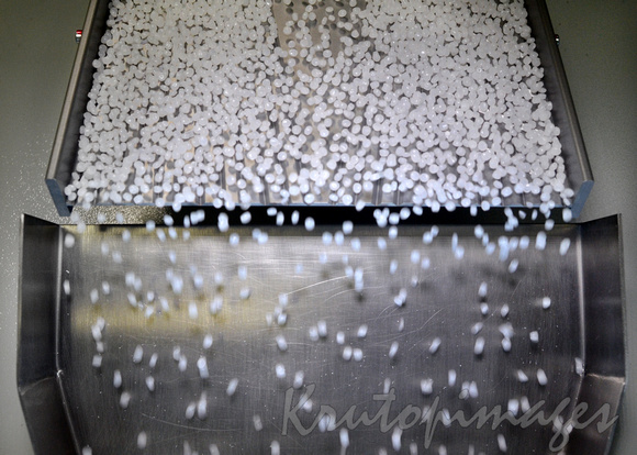 quality control pellets used in polyethylene manufacturing