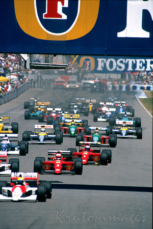 Australian Grand Prix start