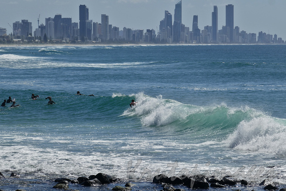 view from Burleigh Heads to Surfers Paradise-2