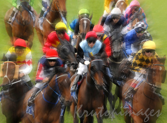 Start of the Cox Plate Melbourne